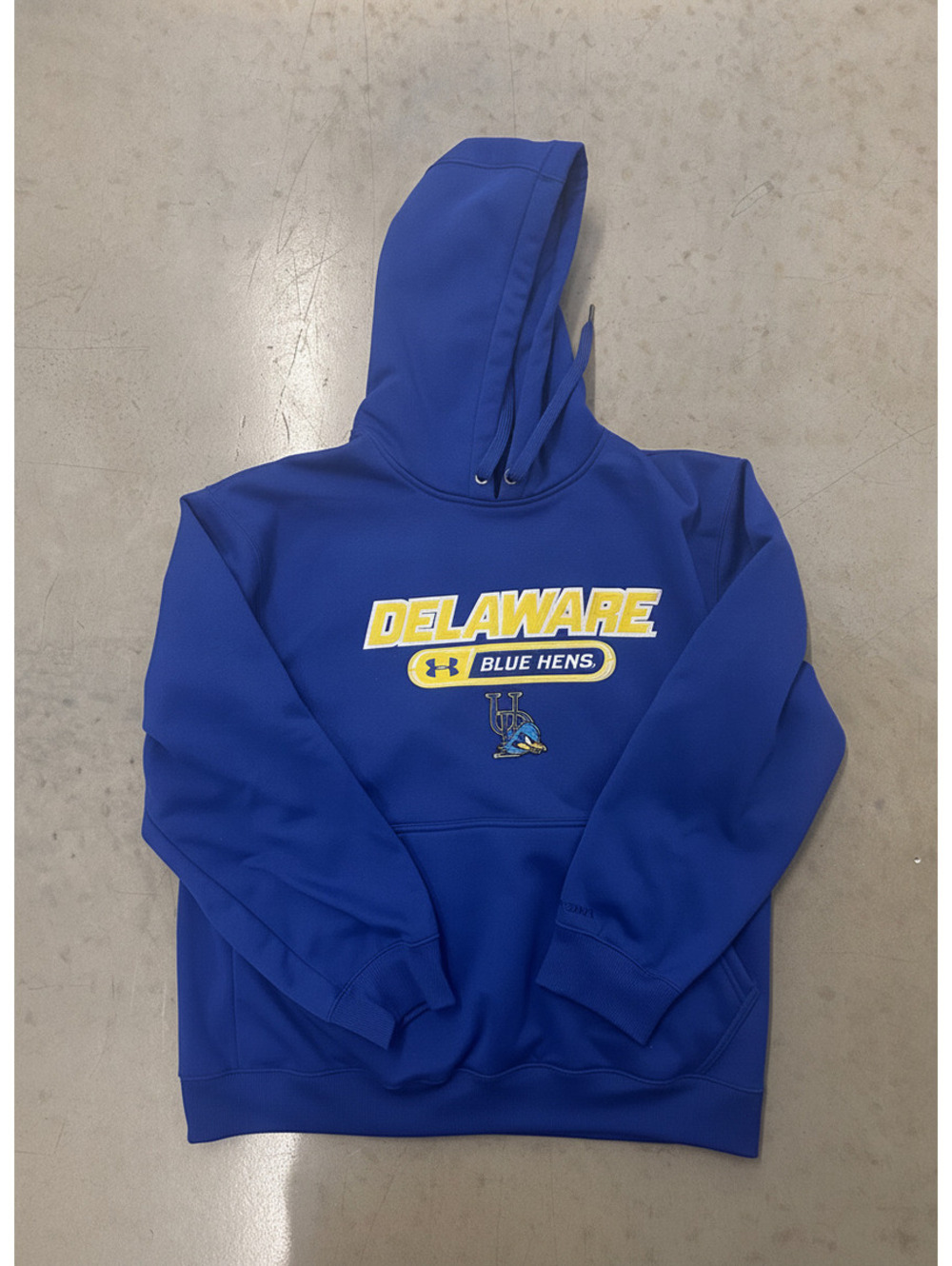 Under Armour University of Delaware Blue Hens Hoodie Embroidered Sweatshirt
